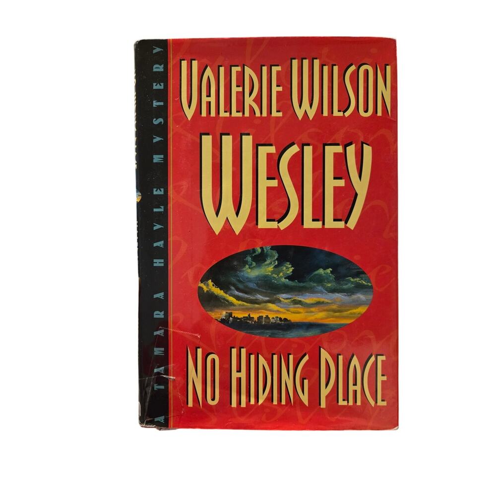 VALERIE WILSON WESLEY: NO HIDING PLACE First Edition Hardcover Mystery